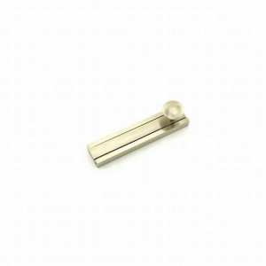 Ives 40B 3" Modern Surface Bolt - Satin Nickel