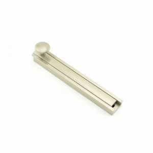 Ives 40B 4" Modern Surface Bolt - Satin Nickel