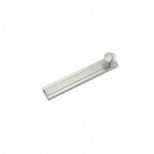 Ives 40B 4" Modern Surface Bolt - Satin Chrome