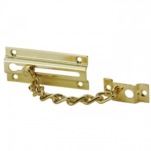 Ives 481B2 Chain Door Guard - Bright Brass