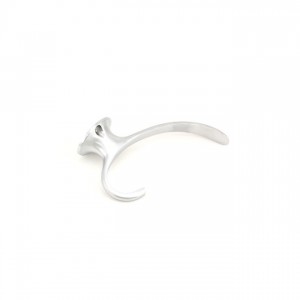 Ives 574B Coat and Hat Hook - Satin Chrome