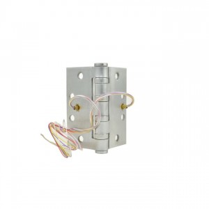 Ives 5BB1HW412652 4-1/2" x 4-1/2" Five Knuckle Ball Bearing Heavy Weight 8 Wire Electric Hinge - Satin Chrome