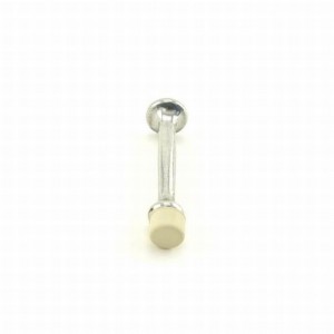 Ives 60A 3-3/4" Solid Door Stop - Aluminum