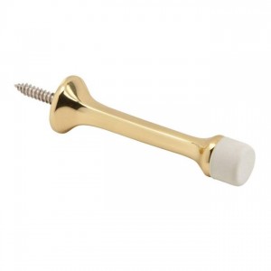 Ives 61MB 3-1/8" Solid Door Stop - Satin Brass