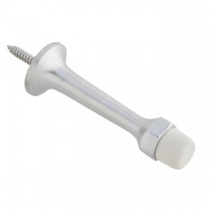 Ives 64A 3-1/4" Solid Door Stop - Aluminum