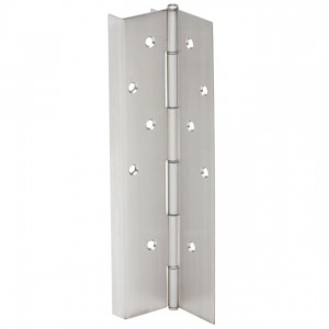 Ives 705 95" Concealed Continuous Hinge - Satin Stainless Steel