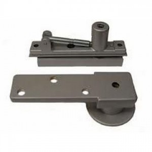 Ives 7253 1-1/2" Center Hung Pivot Set 300 Pounds - Aluminum Painted