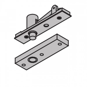 Ives 7256TOP 1-1/2" Center Hung Cement Case Top Pivot 600 Pounds - Dark Bronze Painted