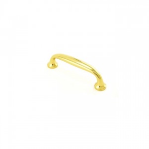 Ives 81115 5-1/4" Door Pull with 1-3/16" Clearance - Bright Brass