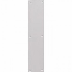 Ives 8200 4" x 16" Push Plate - Aluminum