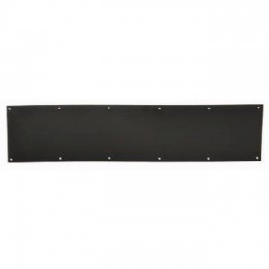Ives 8400830 8" x 30" Kick Plate - Black