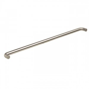 Ives 9100HD28 28" Push Bar, 1" Round and 2-1/2" Projection - Satin Chrome