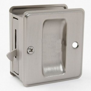Ives 990A Passage Sliding Door Pull - Satin Chrome