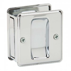 Ives 990B Passage Sliding Door Pull - Bright Chrome