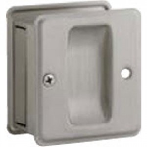 Ives 990B Passage Sliding Door Pull - Satin Nickel
