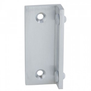 Ives AS18 Applied Stop for Roller Latch - Satin Chrome