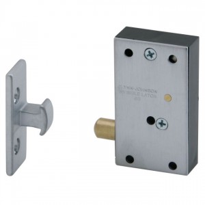 Ives CL12 Cabinet Latch - Satin Chrome
