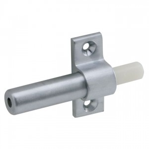 Ives CL14 Auxiliary Push Cabinet Latch - Satin Chrome