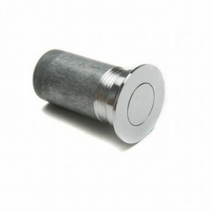 Ives DP1 Dust Proof Strike for Threshold Only - Bright Chrome