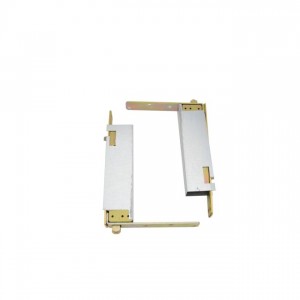 Ives FB41P Pair of Automatic Flush Bolts for Wood Doors - Satin Brass