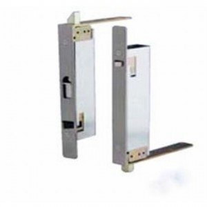 Ives FB61P Pair of Constant Latching Bolts for Wood Doors - Bright Brass