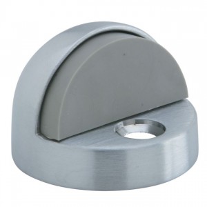 Ives FS17 1-11/32" Floor Dome Stop - Satin Chrome