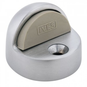 Ives FS438 1-3/8" Floor Dome Stop - Satin Chrome