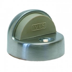 Ives FS438 1-3/8" Floor Dome Stop - Aluminum