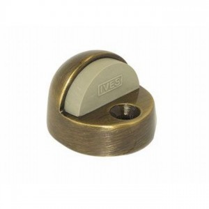 Ives FS438 1-3/8" Floor Dome Stop - Antique Brass