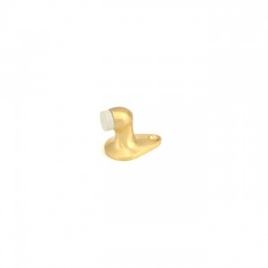 Ives FS441 Gooseneck Floor Door Stop - Satin Brass