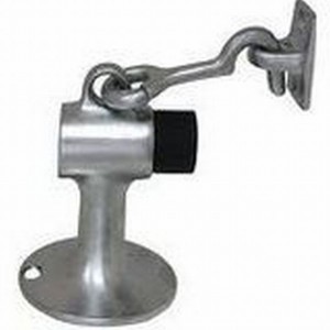 Ives FS446 Floor Stop and Holder with Masonry Mounting - Aluminum