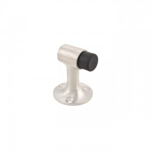 Ives FS448 Heavy Duty Floor Stop with Wood Mounting - Aluminum