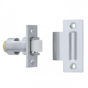 Ives RL32 Nylon Roller Latch - Satin Chrome