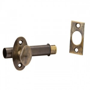 Ives S48B5 Mortise Bolt - Antique Brass