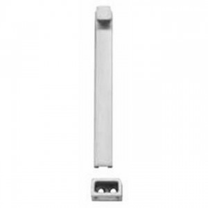 Ives SB1630B 8" Steel Bottom Bolt with Mortise Strike - Oil Rubbed Bronze