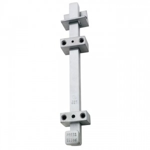 Ives SB3602C12 12" Heavy Duty UL Surface Bolt - Zinc Plated