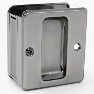 Ives SC990B620 Carded Passage Sliding Door Lock - Antique Nickel