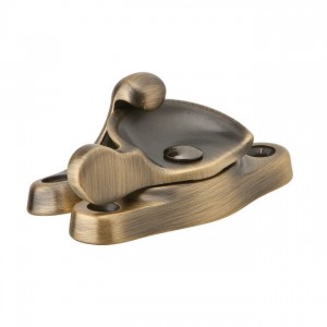 Ives SP07A5 Slim Pack Window Lock - Antique Brass