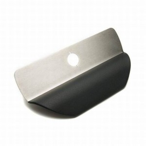 Ives VR910NL Vandal Resistant Night Latch Trim for use with Rim and Vertical Exit Devices with Black Grip - Satin Stainless Steel