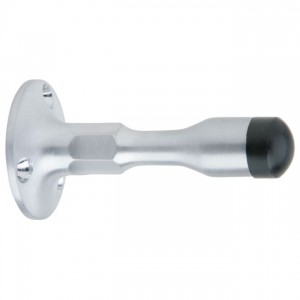 Ives WS11X Solid Wall Stop for Masonry Mounting - Satin Chrome