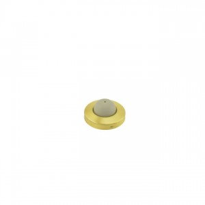 Ives WS407CVX 2-1/2" Convex Wall Stop - Satin Brass