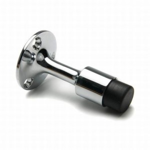 Ives WS447 Solid Wall Stop with Drywall Mounting - Bright Chrome