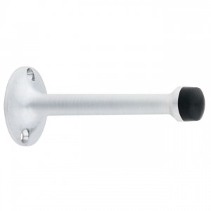 Ives WS65 3-3/4" Solid Wall Stop - Aluminum