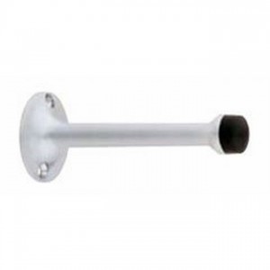 Ives WS65 3-3/4" Solid Wall Stop - Bright Brass