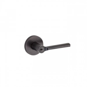 Kwikset 156LSLRDT Lisbon Round Entry Door Lock SmartKey