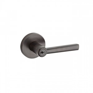 Kwikset 156MRLRDT Montreal Round Entry Door Lock SmartKey
