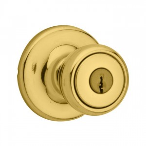 Kwikset 400T-KDT Tylo Entry Door Lock with 6AL Latch and 3028 Strike