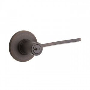 Kwikset 438PLLRH Right Hand Palmina Entry Door Lock with SmartKey