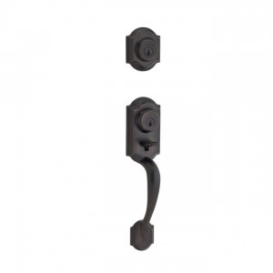 Kwikset 553MNHLIP-S Montara Exterior Single Cylinder Handleset SmartKey