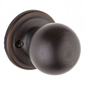 Kwikset 604CA-GC Circa Signature Series Interior Single Cylinder Handleset Trim with New Chassis